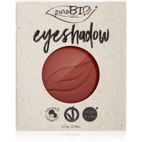 puroBIO Cosmetics Compact Eyeshadows σκιές ματιών ανταλλακτικό απόχρωση 13 Marsala 2,5 γρ