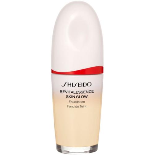 Shiseido Revitalessence Skin Glow Foundation ελαφρύ μακιγιάζ με λαμπρυντική επίδραση SPF 30 απόχρωση Alabaster 30 ml