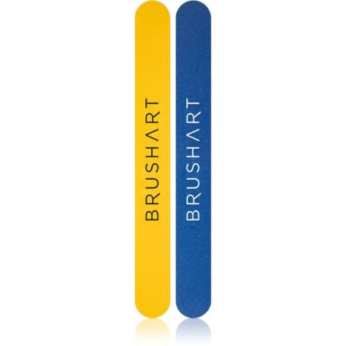 BrushArt Accessories Nail σετ με λίμες απόχρωση Yellow/Blue 2 τμχ