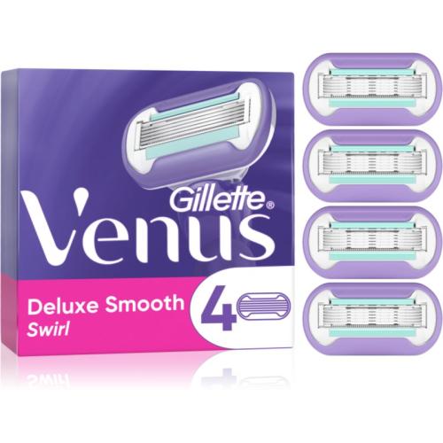 Gillette Venus Swirl Extra Smooth ανταλλακτικές λεπίδες 4 τμχ