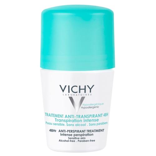 Vichy Deodorant 48h αντιιδρωτικό ρολλ-ον για την αντιμετώπιση της υπερβολικής εφίδρωσης 48h 50 μλ