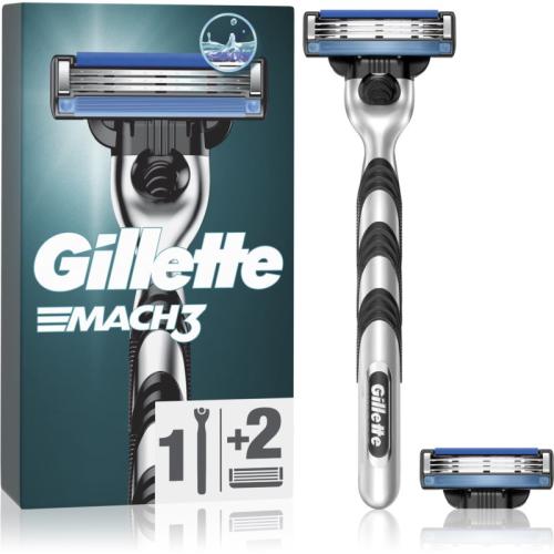 Gillette Mach3 ξυριστική μηχανή + 2 ανταλλακτικές κεφαλές