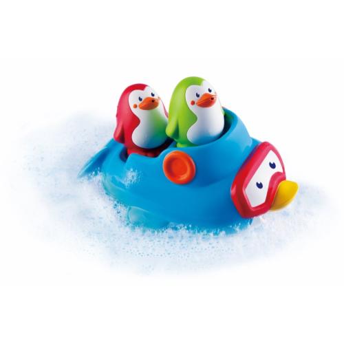 Infantino Water Toy Ship with Penguins παιχνίδι για το μπάνιο