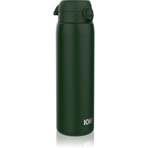 Ion8 Leak Proof μπουκάλι νερού από ανοξείδωτο ατσάλι μεγάλος Dark Green 1200 ml