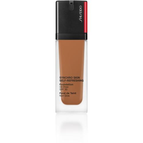 Shiseido Synchro Skin Self-Refreshing Foundation μακράς διαρκείας μεικ απ SPF 30 απόχρωση 460 Topaz 30 μλ