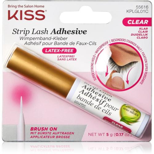 KISS Strip Lash Adhesive διαφανή κόλλα για τεχνητές βλεφαρίδες 5 γρ