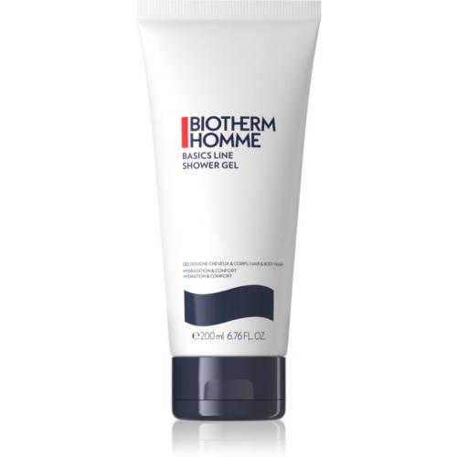 Biotherm Homme Basics Line ενεργοποιητικό τζελ ντους για σώμα και μαλλιά 200 μλ