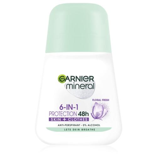 Garnier Mineral 5 Protection αντιιδρωτικό ρολλ-ον 48 ώρες (Floral Fresh) 50 μλ