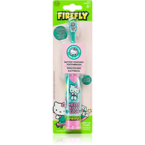 Hello Kitty Battery Toothbrush οδοντόβουρτσα μπαταρίας για παιδιά 6y+ Green 1 τμχ