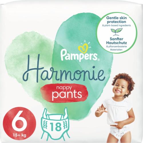 Pampers Harmonie Pants Size 6 πάνα - βρακάκι 15+ kg 18 τμχ