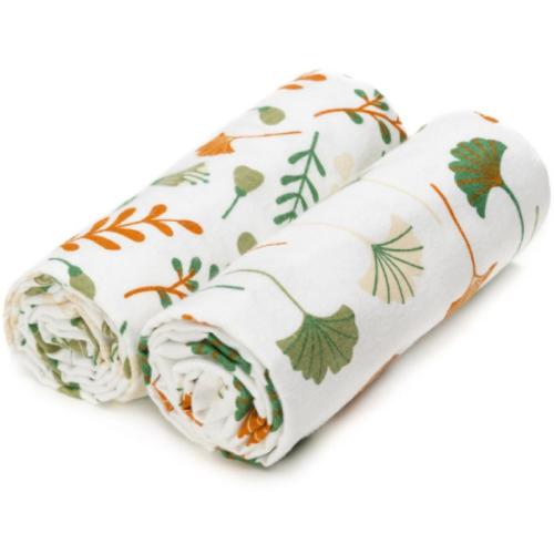 T-TOMI Cloth Towels Ginkgo πετσέτα Ginkgo 80x100 cm 2 τμχ