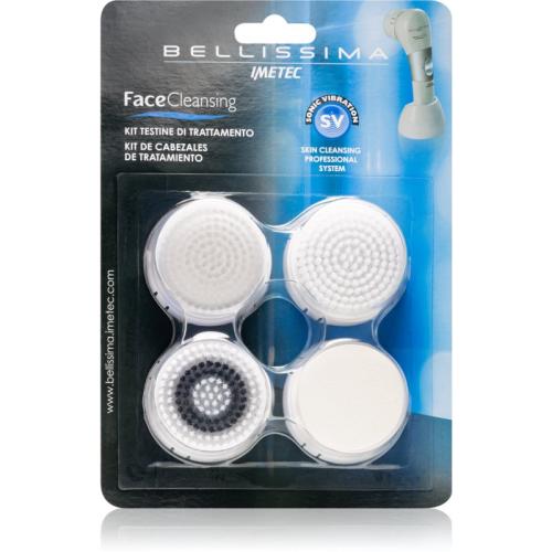 Bellissima Refill Kit For Face Cleansing 5057 Ανταλλακτικές κεφαλές για βούρτσα καθαρισμού 5057 Bellissima Face Cleansing 4 τμχ