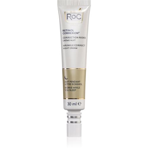 RoC Retinol Correxion Wrinkle Correct ενυδατική αντιρυτιδική κρέμα νύχτας 30 μλ