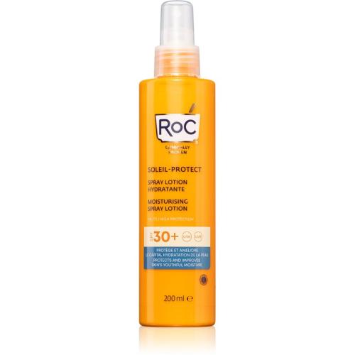 RoC Soleil Protexion+ Moisturising Spray Lotion ενυδατικό αντηλιακό σπρέι 200 ml