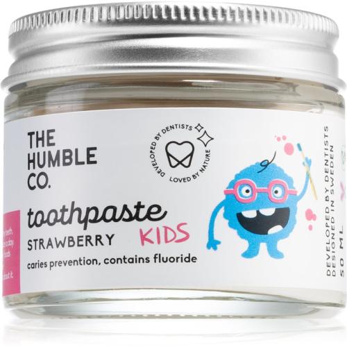 The Humble Co. Natural Toothpaste Kids φυσική οδοντόπαστα για τα παιδιά με γεύση φράουλας 50 μλ