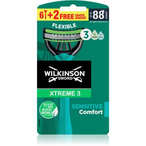 Wilkinson Sword Xtreme 3 Sensitive Comfort μιας χρήσεως ξυραφάκια για άντρες 8 τμχ