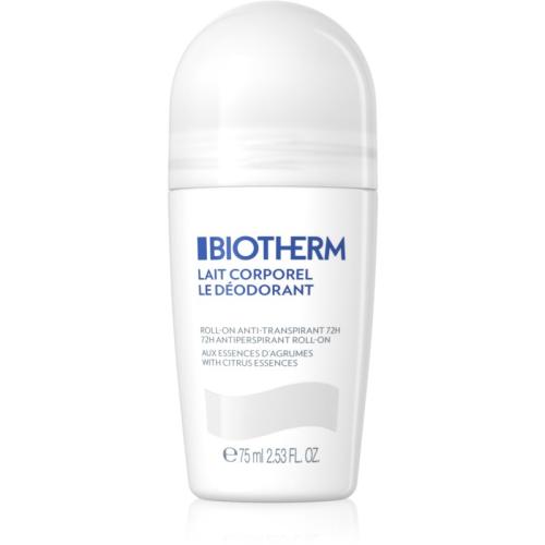 Biotherm Lait Corporel Le Déodorant αντιιδρωτικό ρολλ-ον χωρίς paraben 75 μλ