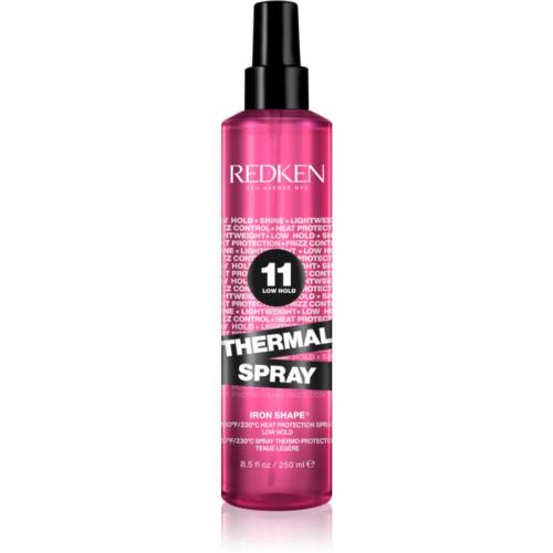 Redken Thermal Spray στάιλινγκ προστατευτικό σπρέι για τα μαλλιά για θερμική επεξεργασία μαλλιών 250 ml