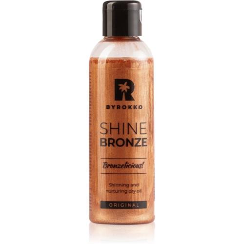 ByRokko Shine Bronze ξηρό μπρονζέ λάδι σώματος 100 ml