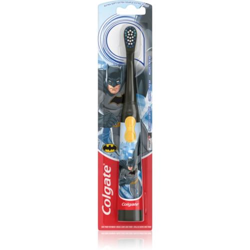 Colgate Kids Batman παιδική οδοντόβουρτσα μπαταρίας έξαιρετικά μαλακό Silver
