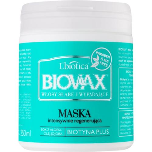 L’biotica Biovax Falling Hair δυναμωτική μάσκα ενάντια στη τριχόπτωση 250 μλ