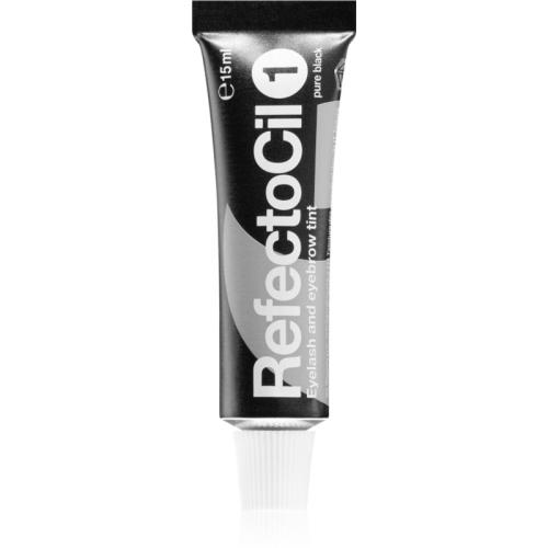 RefectoCil Eyelash and Eyebrow βαφή για φρύδια και βλεφαρίδες απόχρωση 1 Pure Black 15 μλ