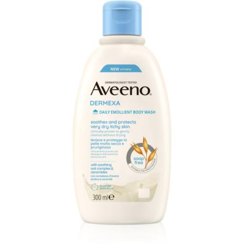 Aveeno Dermexa Daily Emollient Body Wash καταπραϋντικό τζελ για ντους 300 μλ