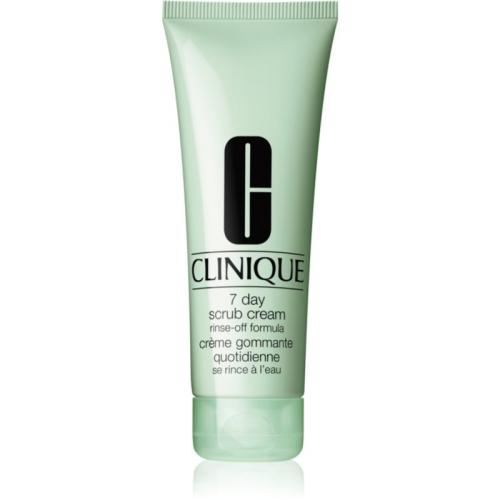 Clinique 7 Day Scrub Cream Rinse-Off Formula καθαριστική απολέπιση για καθημερινή χρήση 100 ml