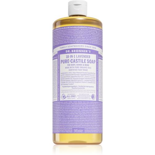 Dr. Bronner’s Lavender υγρό σαπούνι γενικής χρήσης 945 μλ