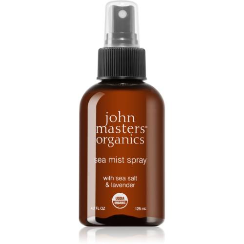 John Masters Organics Sea Salt & Lavender Sea Mist Spray θαλάσσιο αλάτι σε σπρέι με λεβάντα για το μήκος των μαλλιών 125 μλ
