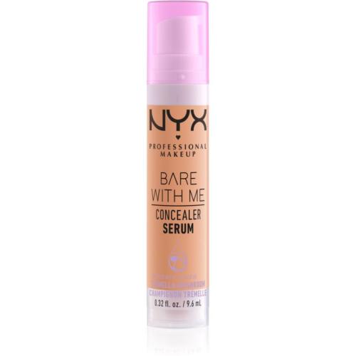 NYX Professional Makeup Bare With Me Concealer Serum ενυδατικός διορθωτής 2 σε 1 απόχρωση 5.7 Light Tan 9,6 μλ