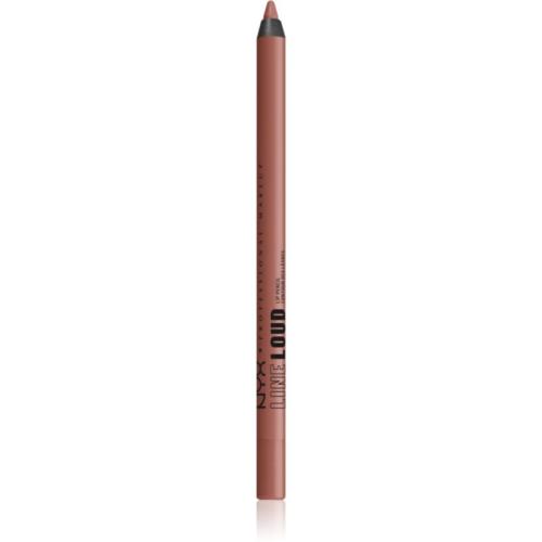 NYX Professional Makeup Line Loud Vegan μολύβι περιγράμματος για τα χείλη με ματ αποτελέσματα απόχρωση 06 - Ambition Statement 1,2 γρ