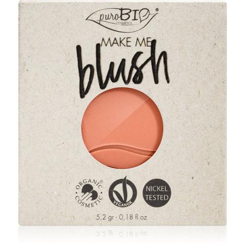 puroBIO Cosmetics Long-lasting Blush Refill ρουζ γέμιση 5,2 γρ