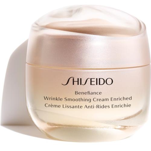 Shiseido Benefiance Wrinkle Smoothing Cream Enriched κρέμα ημέρας και νύχτας κατά των ρυτίδων για ξηρή επιδερμίδα 50 μλ