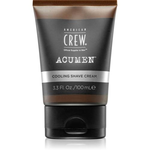 American Crew Acumen Cooling Shave Cream δροσερή ενυδατική κρέμα για το ξύρισμα για άντρες 100 μλ