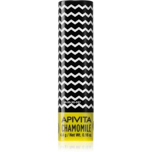 Apivita Lip Care Chamomile ενυδατικό βάλσαμο για τα χείλη SPF 15 4.4 γρ