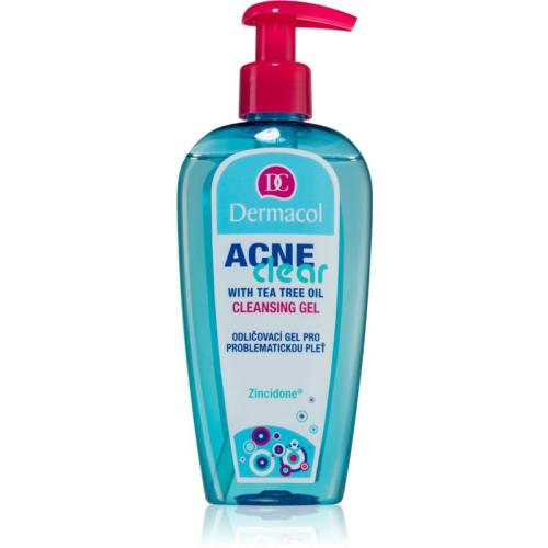 Dermacol Acne Clear τζελ καθαρισμού αφαίρεσης μακιγιάζ για προβληματική επιδερμίδα 200 ml