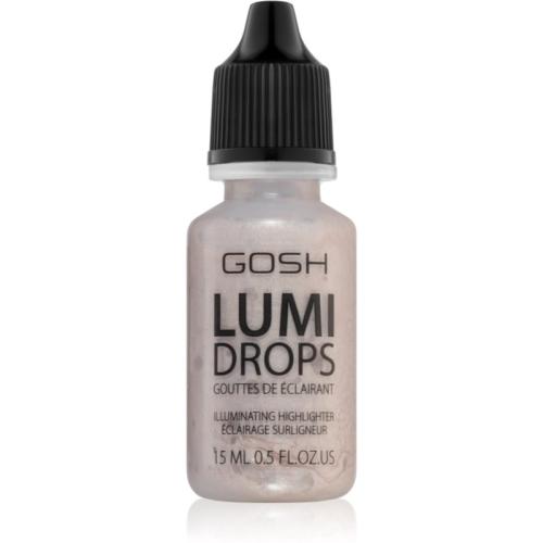 Gosh Lumi Drops υγρό λαμπρυντικό απόχρωση 002 Vanilla 15 μλ