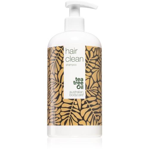 Australian Bodycare Tea Tree Oil σαμπουάν για ξηρά μαλλιά και ευαίσθητο δέρμα της κεφαλής με λάδι τειόδεντρου 500 ml