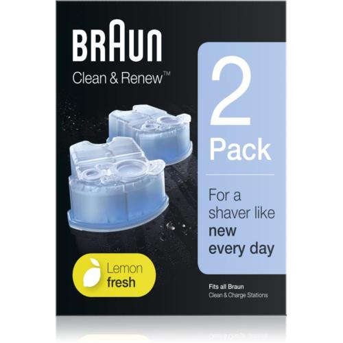 Braun CCR Refill LemonFresh ανταλλακτική γέμιση για σταθμό καθαρισμού με άρωμα Lemon Fresh 2 τμχ