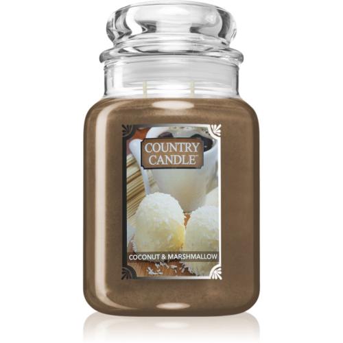Country Candle Coconut & Marshmallow αρωματικό κερί 680 γρ
