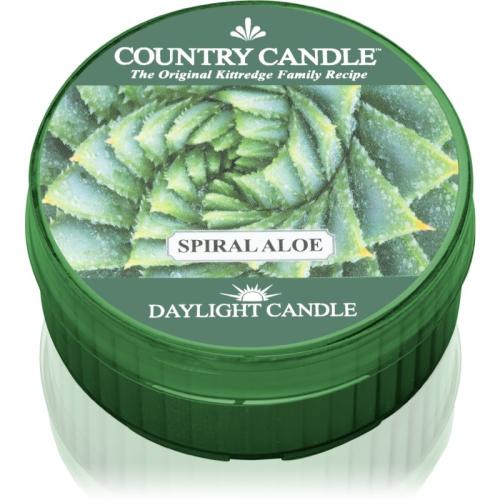 Country Candle Spiral Aloe ρεσό 42 γρ