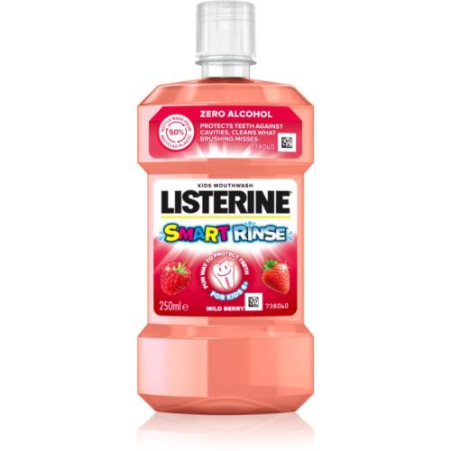 Listerine Smart Rinse Mild Berry στοματικό διάλυμα για παιδιά 250 μλ