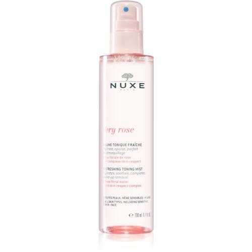 Nuxe Very Rose αναζωογονητική ομίχλη για όλους τους τύπους επιδερμίδας 200 μλ