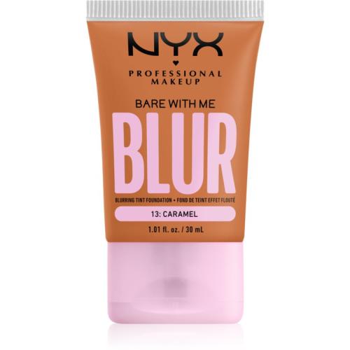 NYX Professional Makeup Bare With Me Blur Tint ενυδατικό μεικ απ απόχρωση 13 Caramel 30 μλ