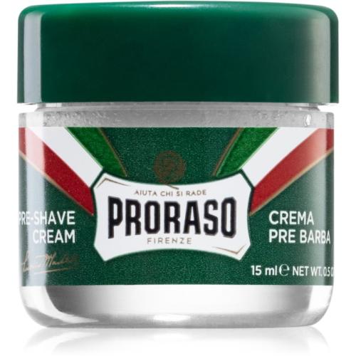 Proraso Green κρέμα πριν το ξύρισμα ταξιδιωτικό για άντρες 15 μλ