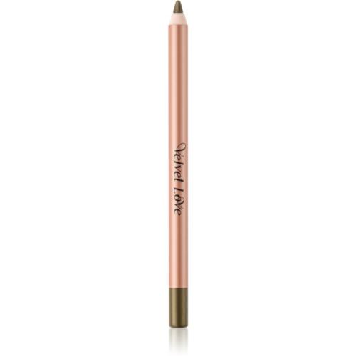 ZOEVA Velvet Love Eyeliner Pencil μολύβι για τα μάτια απόχρωση Metallic Khaki 1,2 γρ