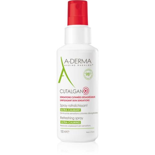 A-Derma Cutalgan Refreshing Spray καταπραϋντικό σπρέι ενάντια στους ερεθισμούς και και τον κνησμό του δέρματος 100 μλ