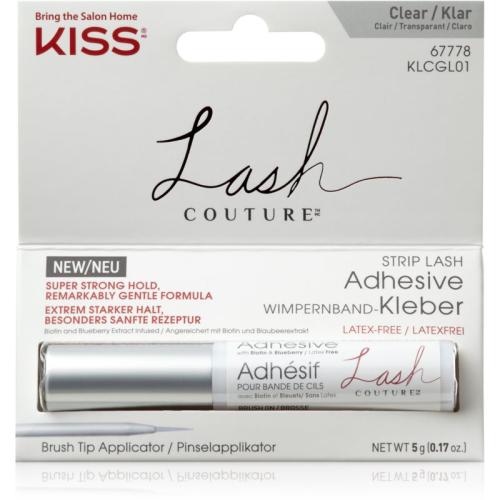 KISS Lash Couture κόλλα για ψεύτικες βλεφαρίδες με εφαρμοστή απόχρωση White 5 γρ