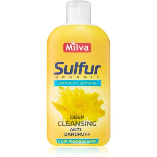 Milva Sulfur σαμπουάν για βαθύ καθαρισμό κατά της πιτυρίδας 200 μλ